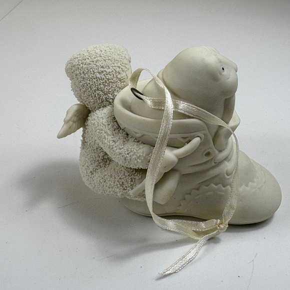 Dept 56 Snowbabies No Room For One More Walrus Boot Ornament Vintage - Picture 3 of 9